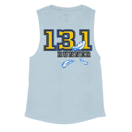 13.1 Runner Feathers Sorority Letters