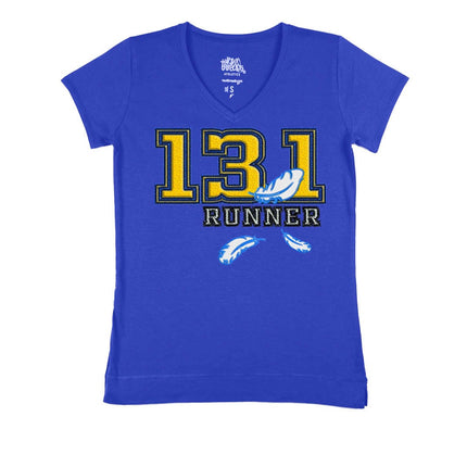 13.1 Runner Feathers Sorority Letters