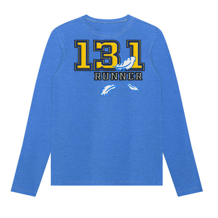 13.1 Runner Feathers Sorority Letters