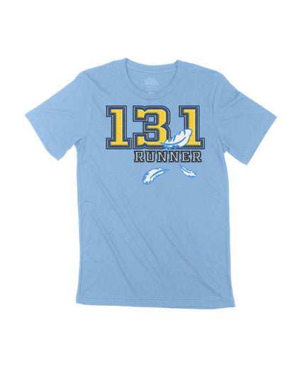 13.1 Runner Feathers Sorority Letters