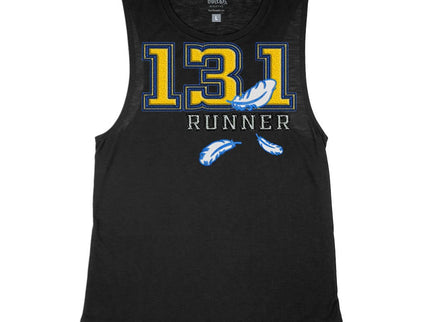 13.1 Runner Feathers Sorority Letters