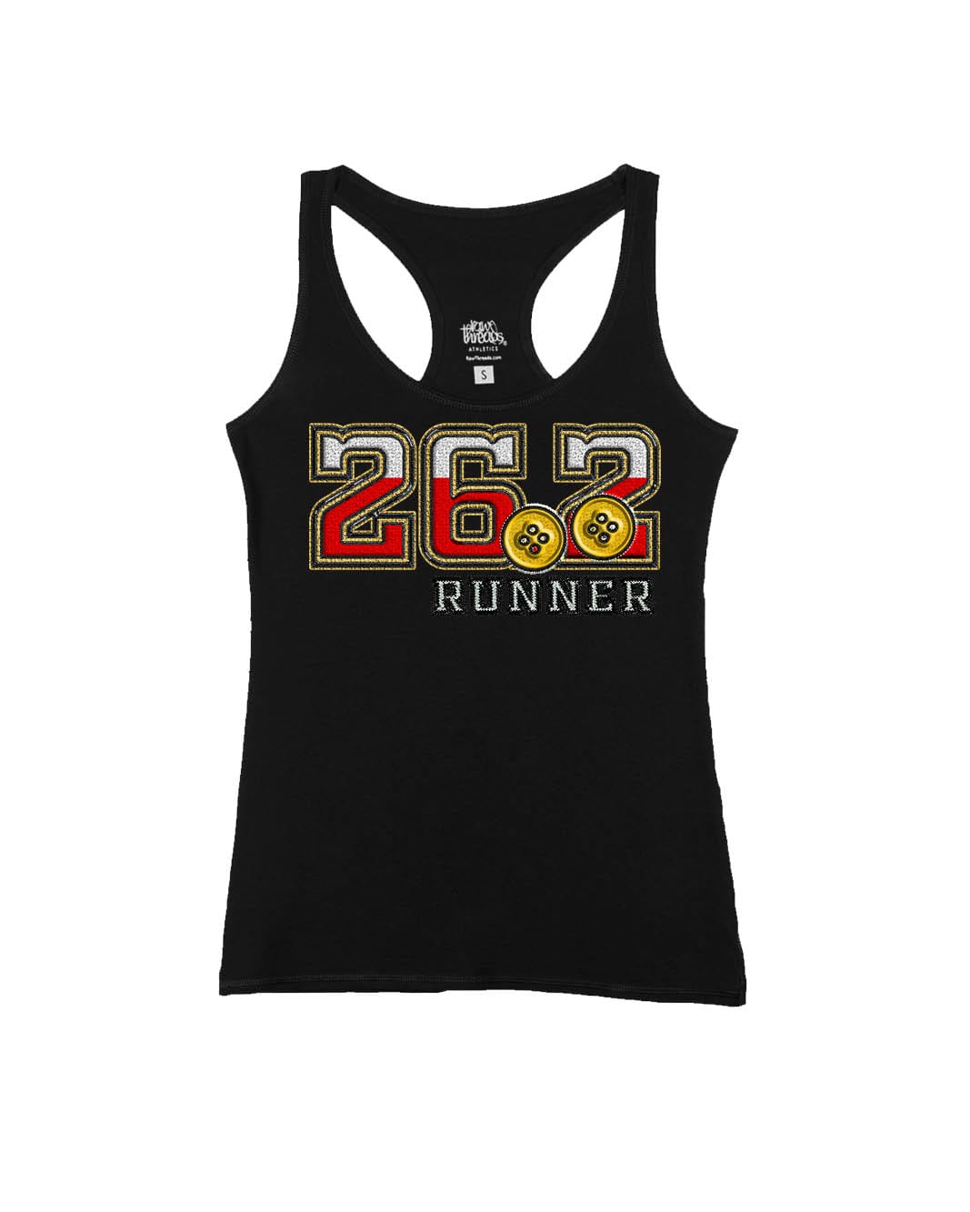 26.2 Runner Buttons Sorority Letters