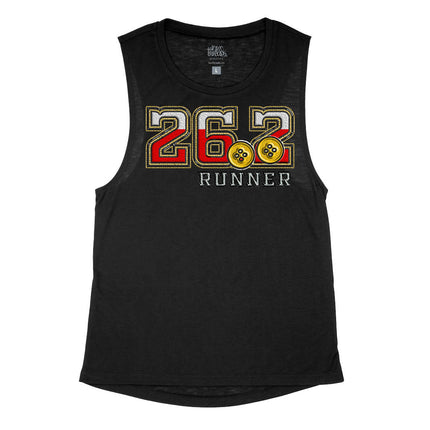 26.2 Runner Buttons Sorority Letters