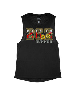 Black Flowy Tank / XS