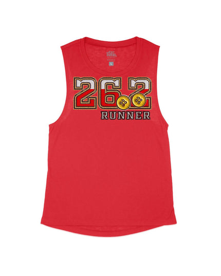 26.2 Runner Buttons Sorority Letters