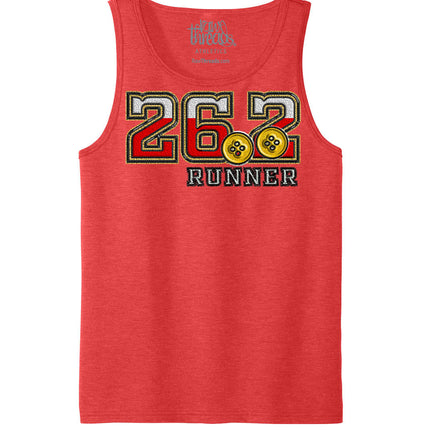 26.2 Runner Buttons Sorority Letters