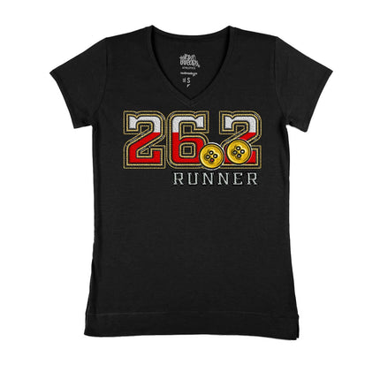 26.2 Runner Buttons Sorority Letters