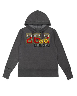 Black Heather Hoodie / S