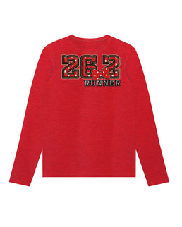 Red Heather Long Sleeve / XS
