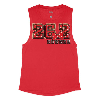 26.2 Runner Polka Dot Sorority Letters