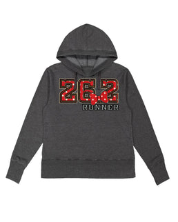 Black Heather Hoodie / S