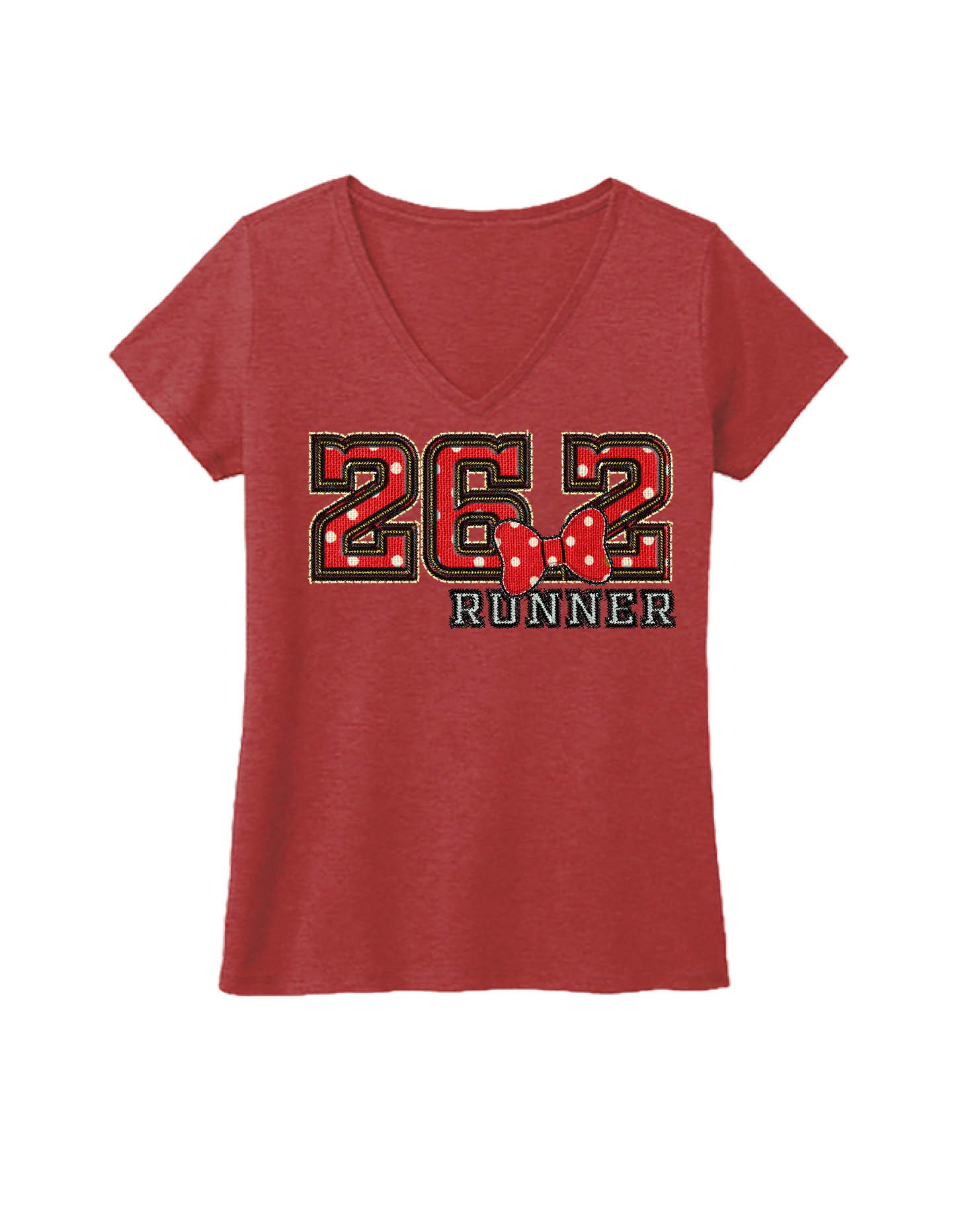26.2 Runner Polka Dot Sorority Letters
