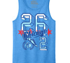 Heather Blue Power Tank