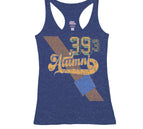 Heather Navy Racerback