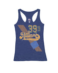 Heather Navy Racerback