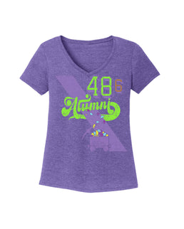 Purple Heather Ultralight V-Neck / XS