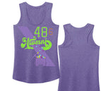 Purple Heather Ribbed Tank