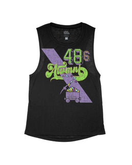 Black Flowy Tank / XS