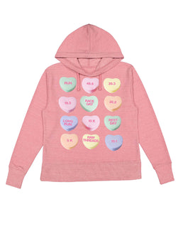 Mauve Heather Hoodie / S