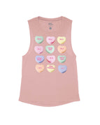 Vintage Pink Flowy Tank