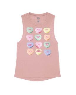 Vintage Pink Flowy Tank / S