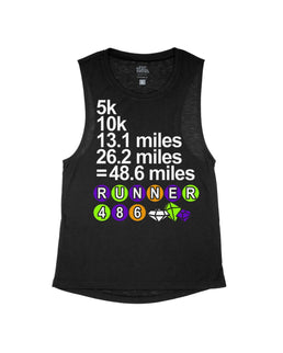 Black Flowy Tank / XS