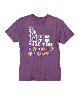 Plum Heather Weathered Crew / S