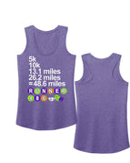 Purple Heather Ribbed Tank