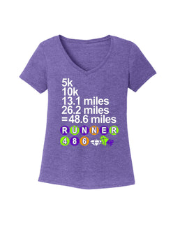 Purple Heather Ultralight V-Neck / XS