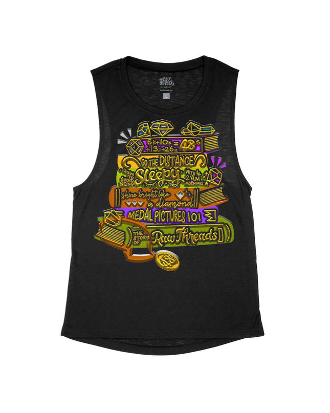 5k + 10k + 13.1 + 26.2= 48.6 Storybooks