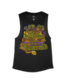 Black Flowy Tank / XS