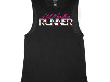 80's Runner Half Marathoner CHROME