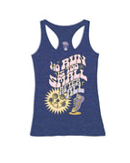 Heather Navy Racerback