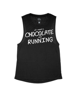 Black Flowy Tank / XS