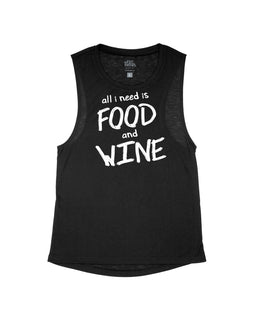 Black Flowy Tank / XS