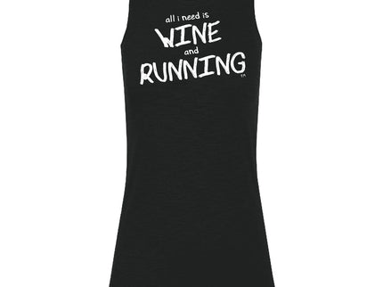 ALL I NEED IS WINE AND RUNNING