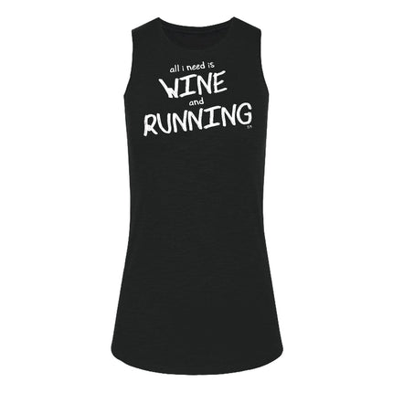 ALL I NEED IS WINE AND RUNNING