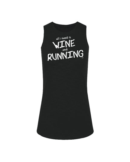 ALL I NEED IS WINE AND RUNNING