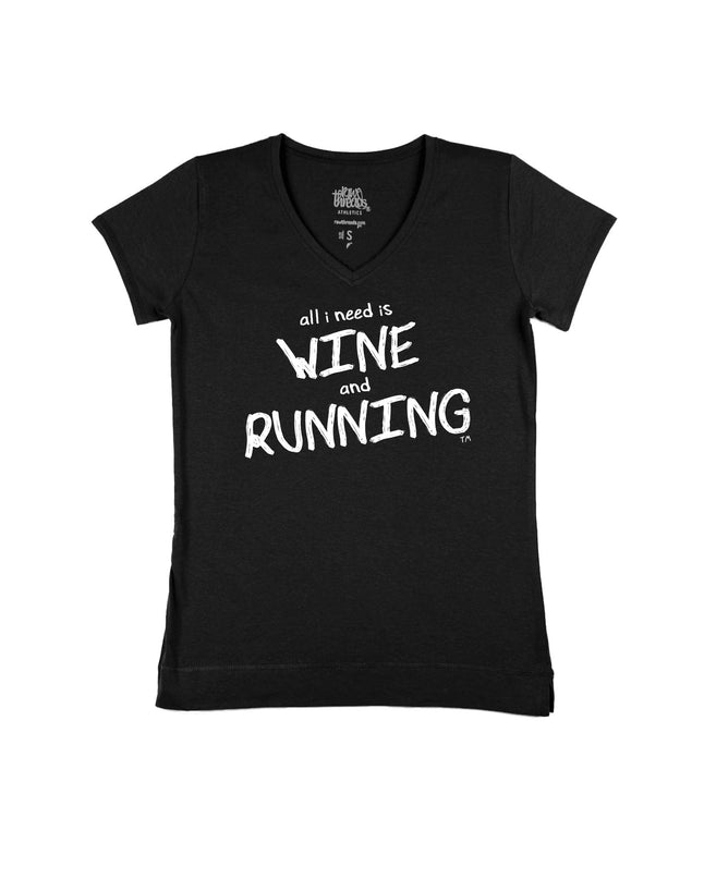 ALL I NEED IS WINE AND RUNNING