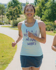 Powder Blue Racerback