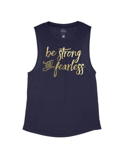 Midnight Flowy Tank / M