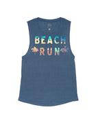 Antique Midnight Flowy Tank