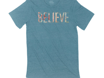 Believe Mermaid Scales and Coral