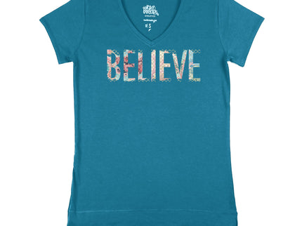 Believe Mermaid Scales and Coral