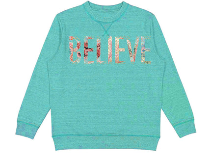 Believe Mermaid Scales and Coral