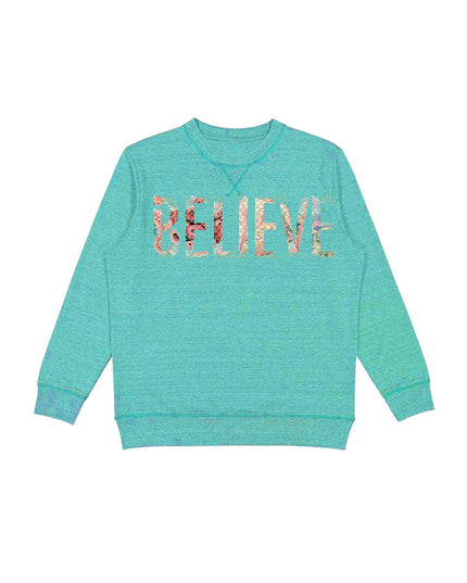 Believe Mermaid Scales and Coral