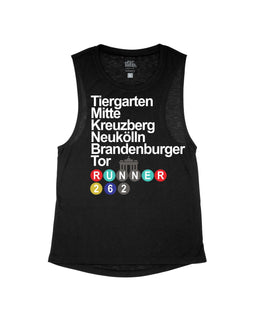 Black Flowy Tank / XS