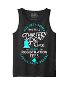 Black Heather Power Tank