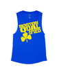 Royal Blue Flowy Tank