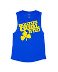 Royal Blue Flowy Tank